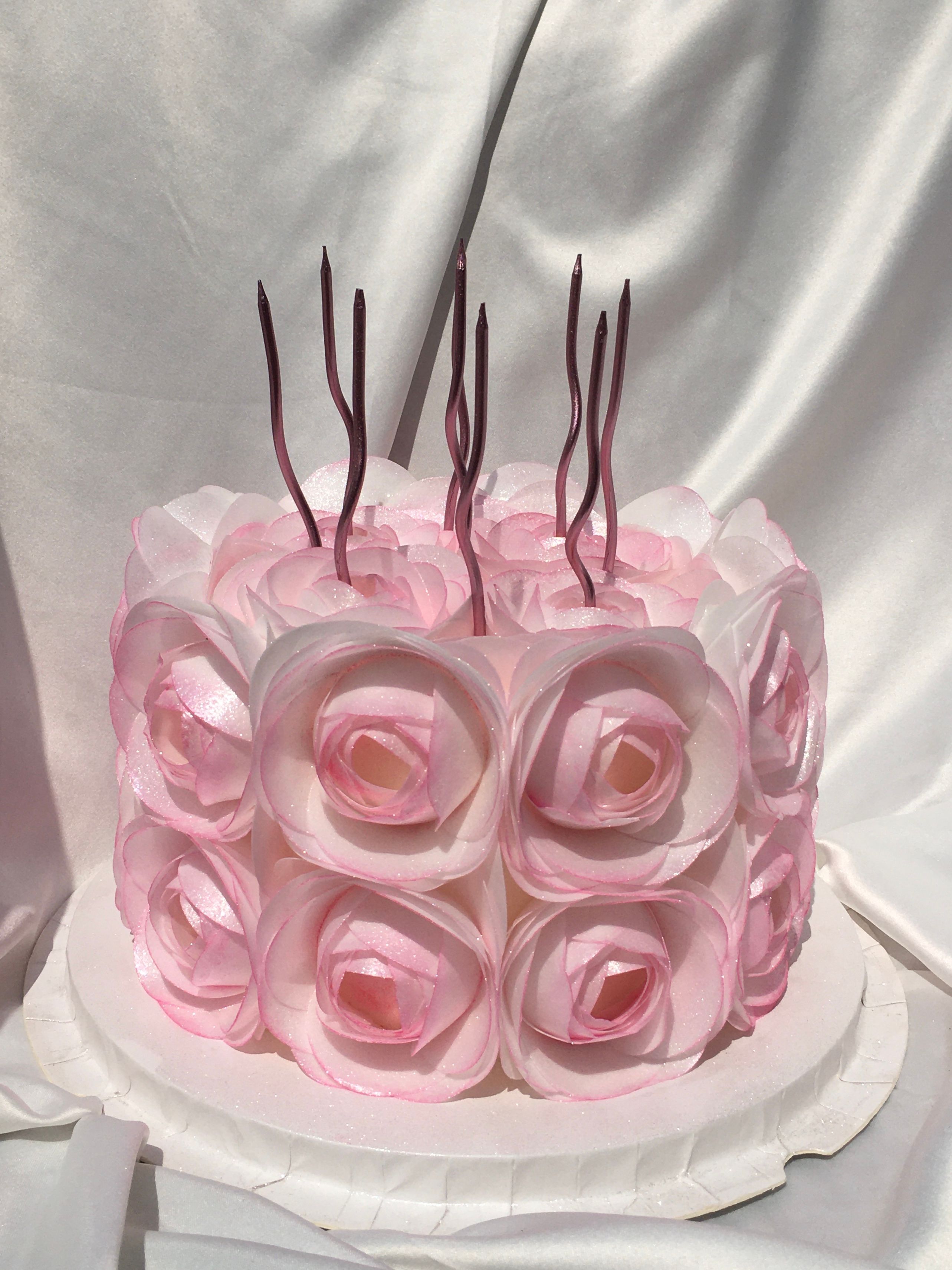 Blush Rosette